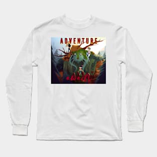 Adventure Awaits Long Sleeve T-Shirt